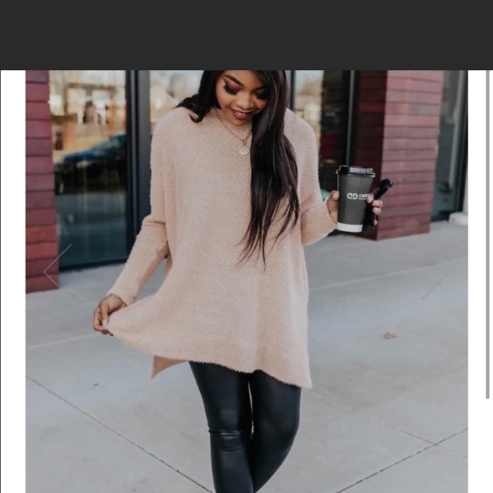 Never Worn Pink Lily Sweater!